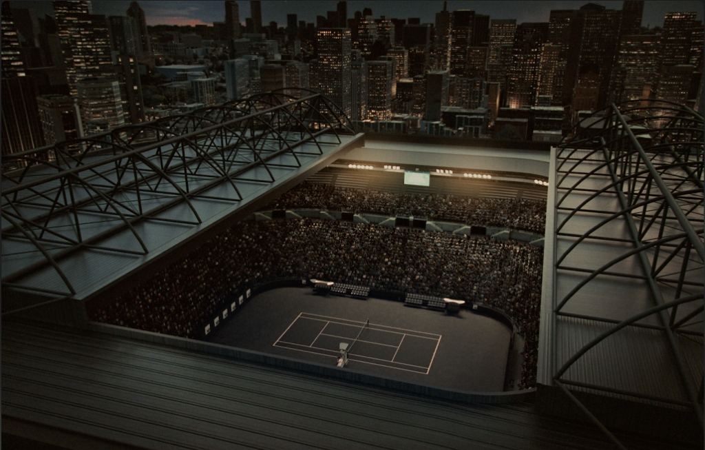 Tennis stadium